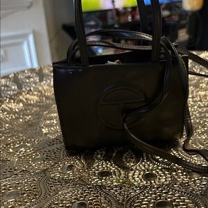 Telfar Black Mini Bag